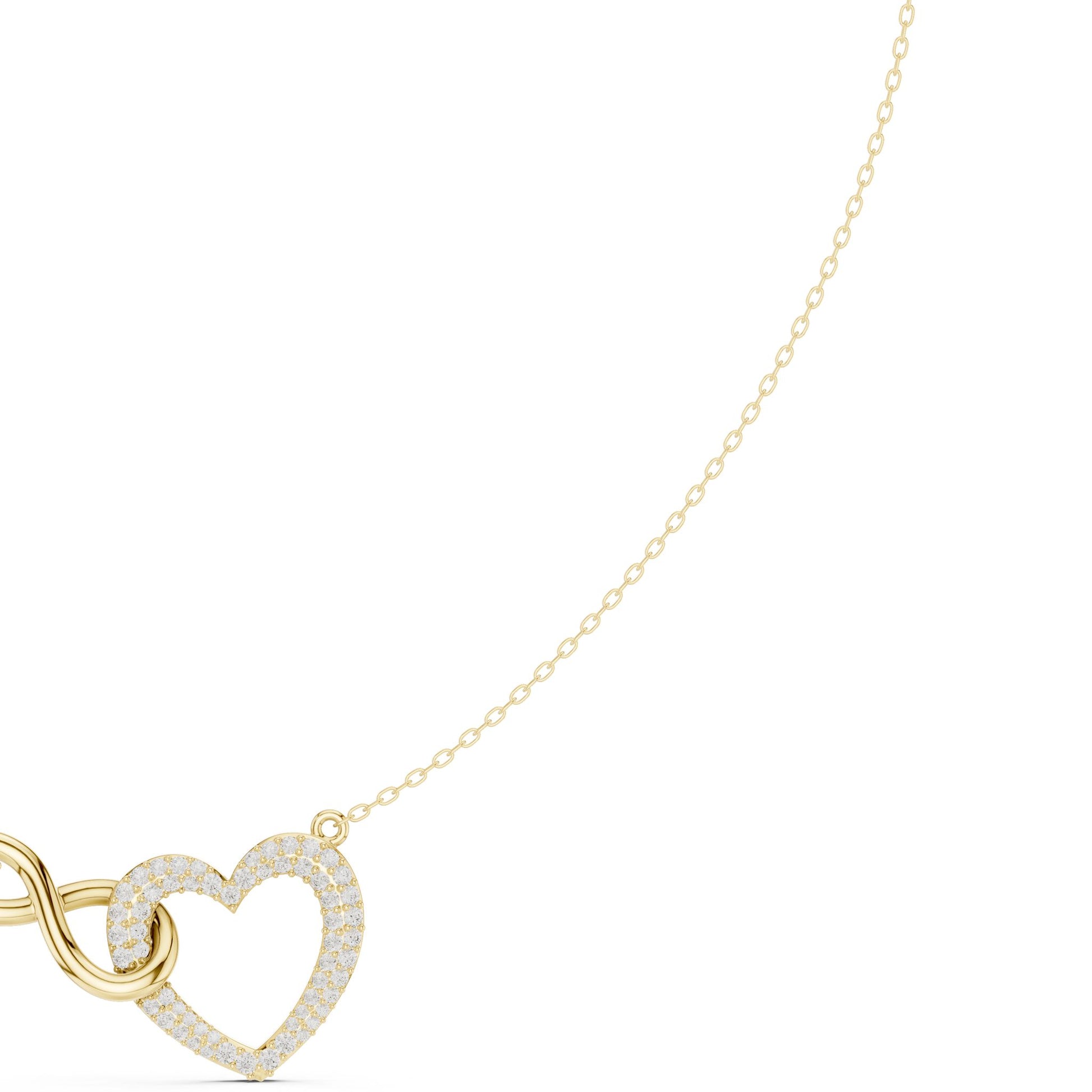 Round Lab Grown Diamond Pendant