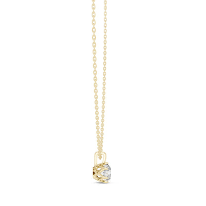 Round Lab Grown Diamond Pendant