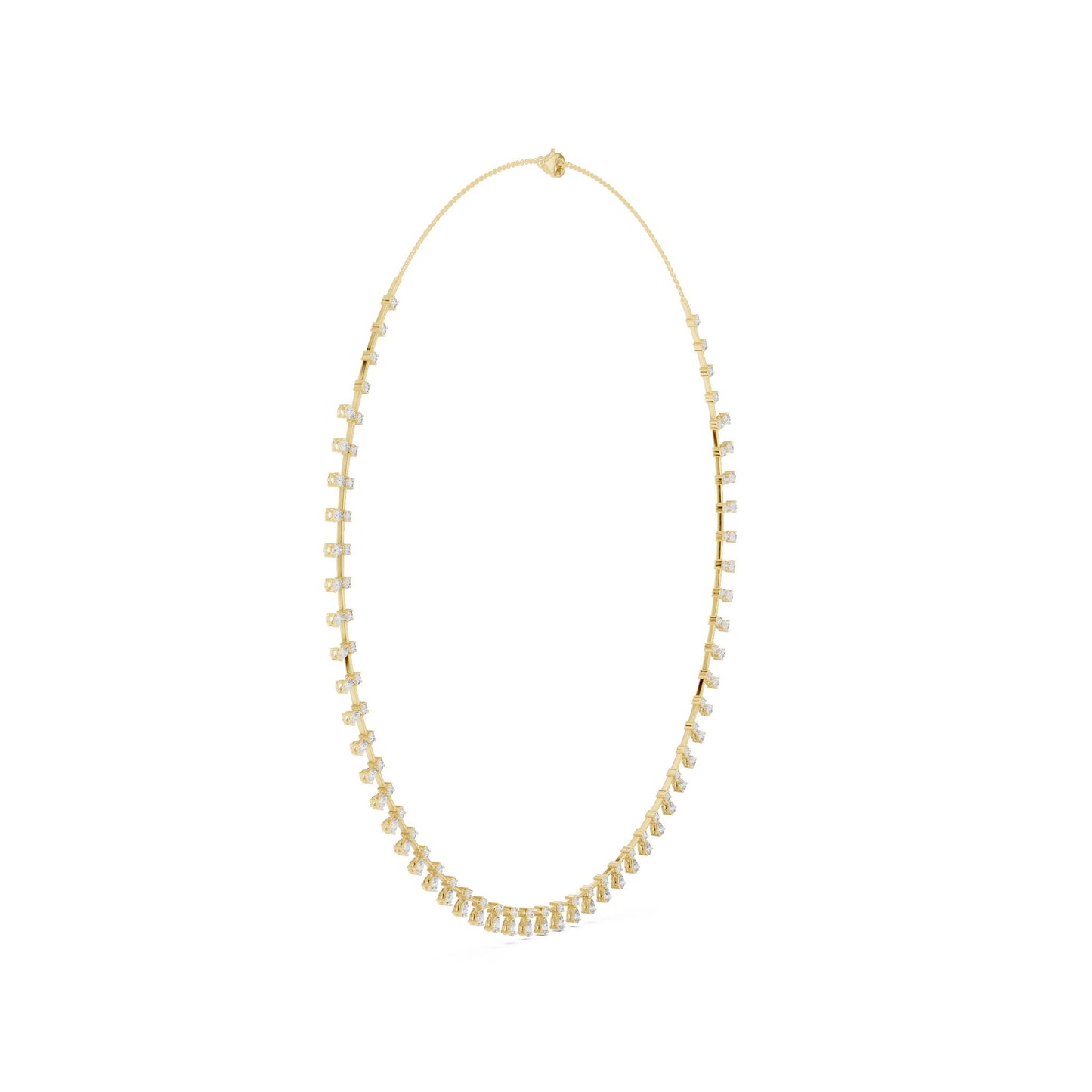 Round Lab Grown Diamond Pendant