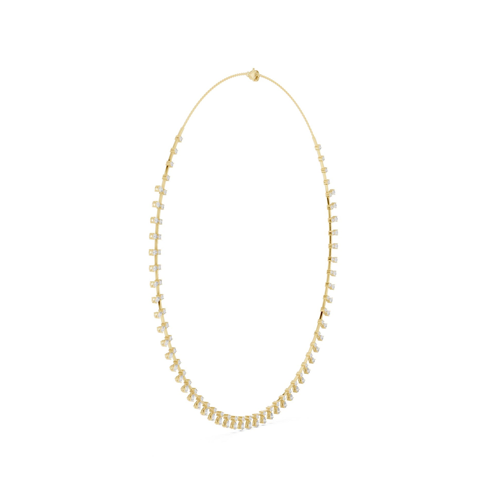 Round Lab Grown Diamond Pendant