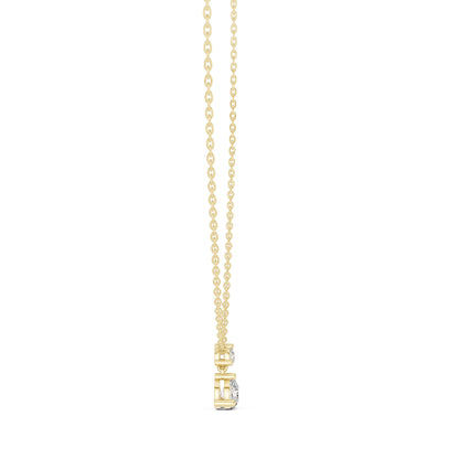 Round Lab Grown Diamond Pendant