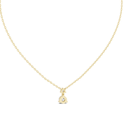 Round Lab Grown Diamond Pendant