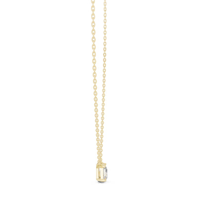 Round Lab Grown Diamond Three-Stone Pendant