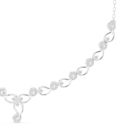 Round Lab Grown Diamond Vintage Pendant