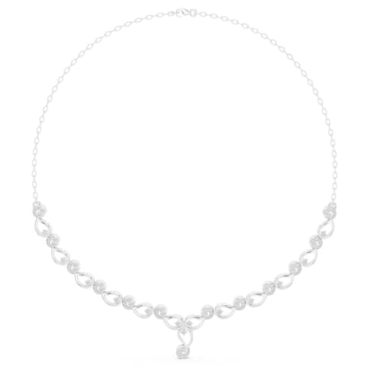 Round Lab Grown Diamond Vintage Pendant