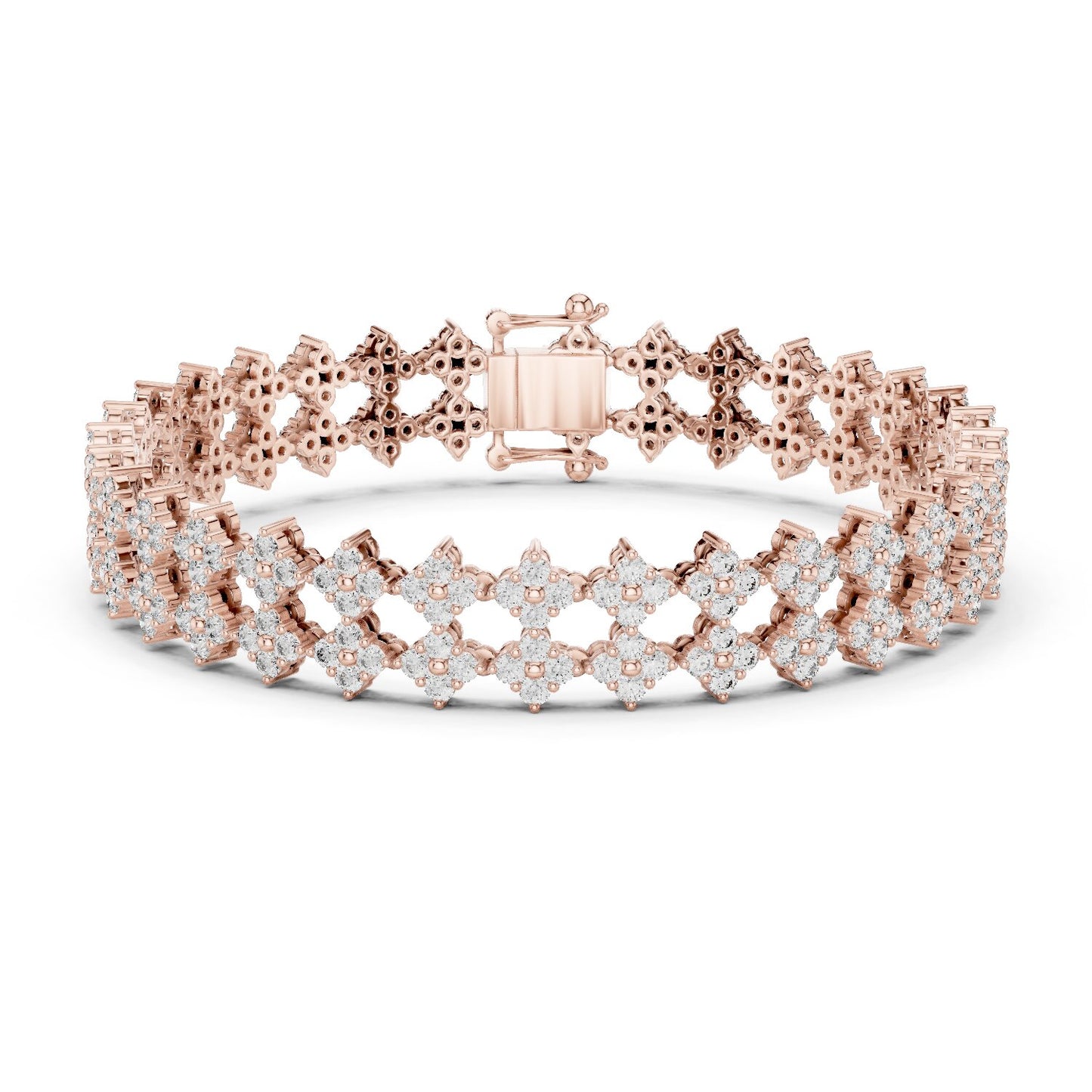 Round Bracelet Lab Grown Diamond Bracelet