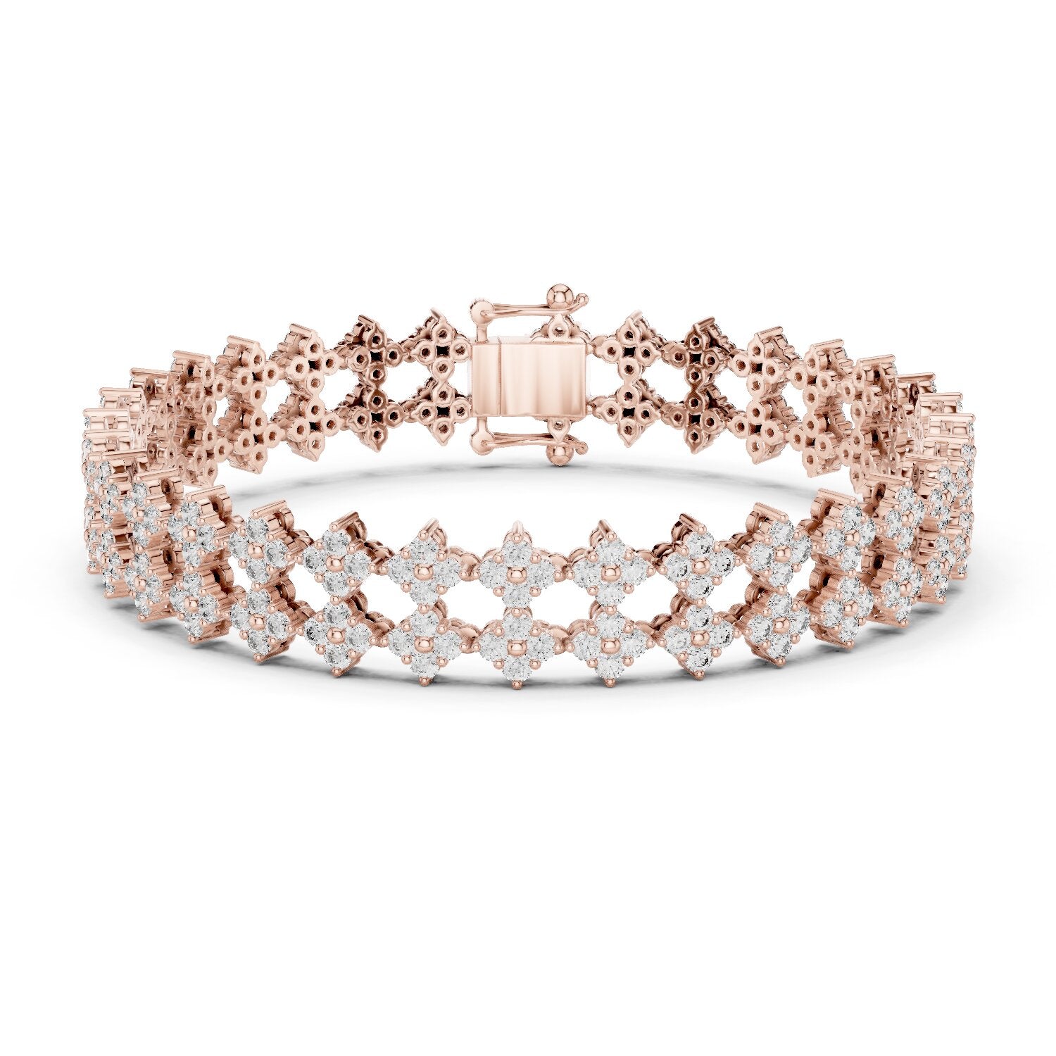 Round Bracelet Lab Grown Diamond Bracelet