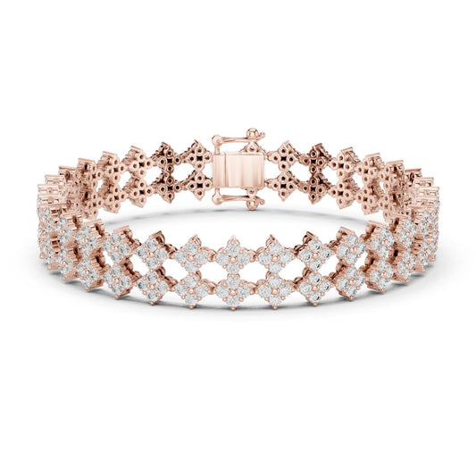 Round Bracelet Lab Grown Diamond Bracelet