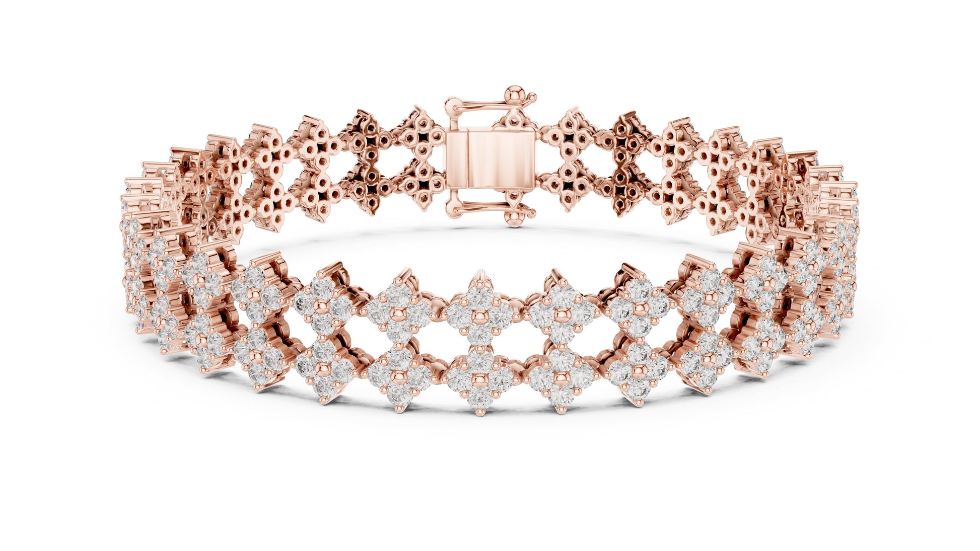 Round Bracelet Lab Grown Diamond Bracelet