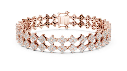Round Bracelet Lab Grown Diamond Bracelet