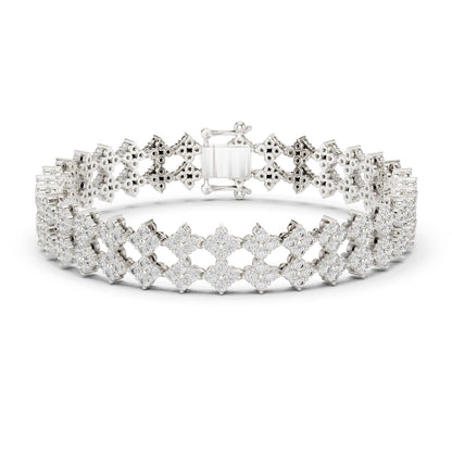 Round Bracelet Lab Grown Diamond Bracelet