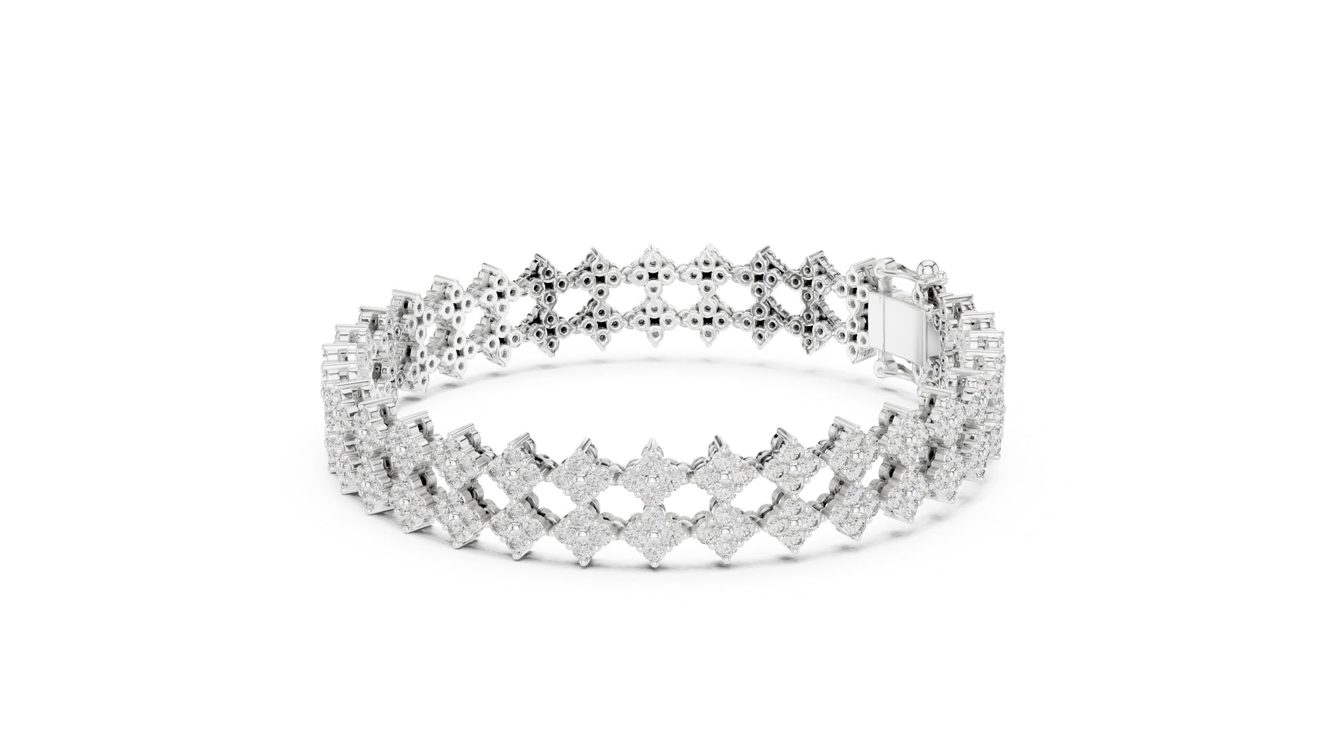 Round Bracelet Lab Grown Diamond Bracelet