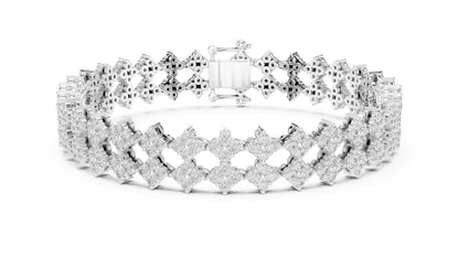 Round Bracelet Lab Grown Diamond Bracelet