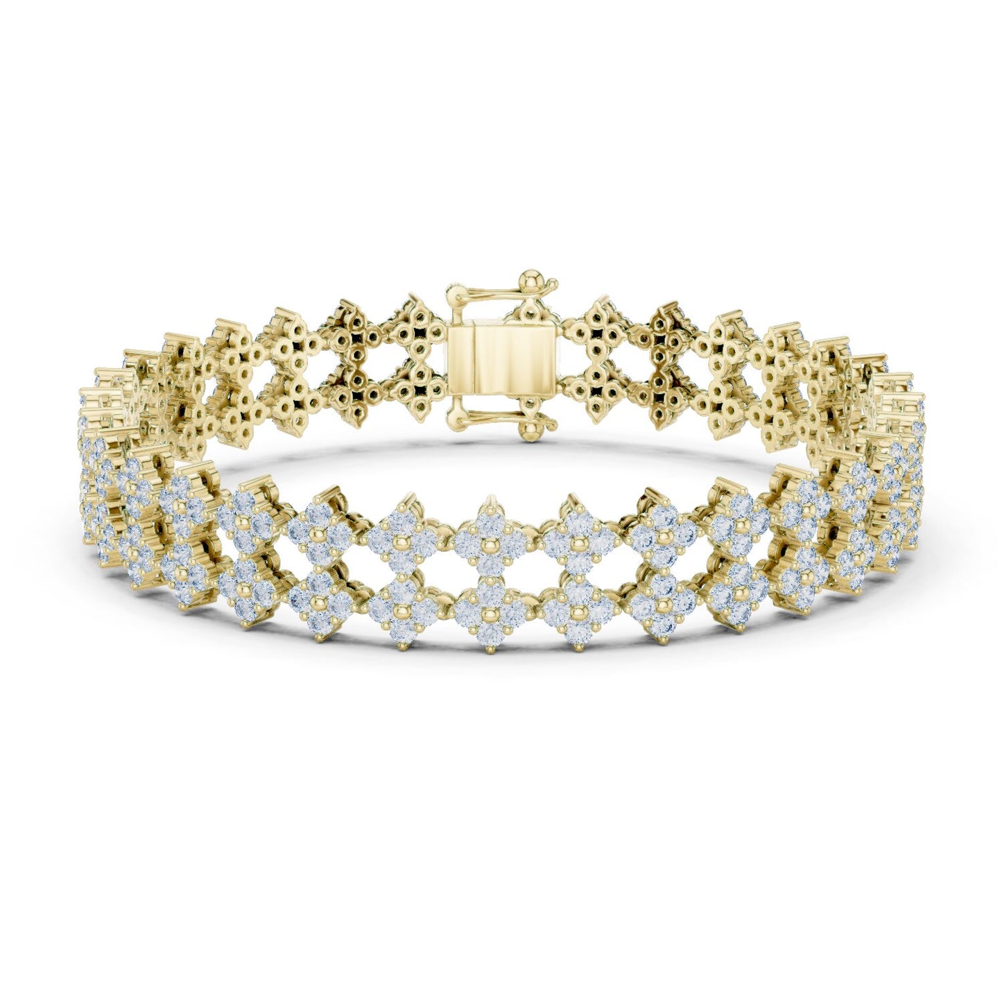 Round Bracelet Lab Grown Diamond Bracelet