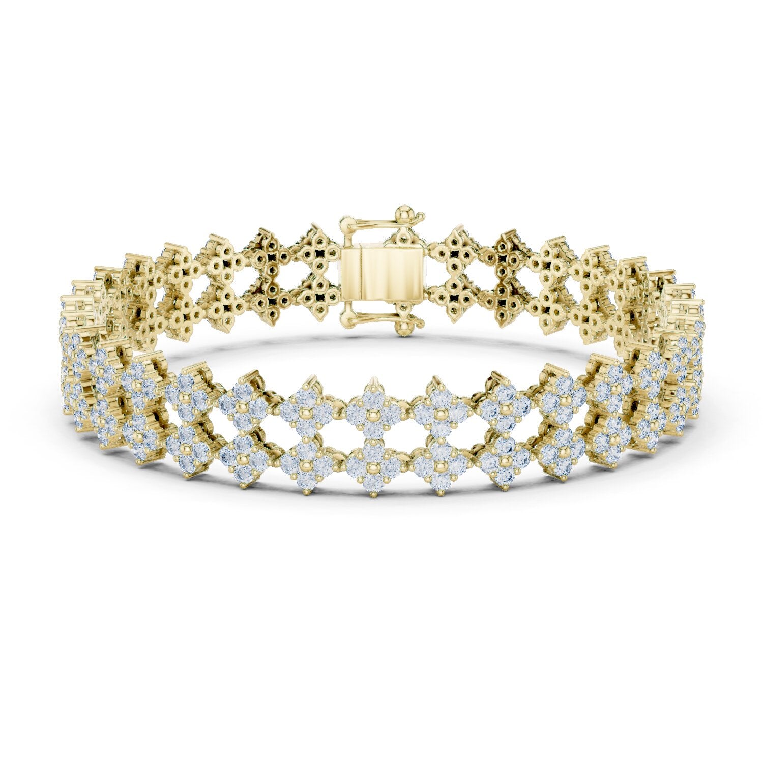 Round Bracelet Lab Grown Diamond Bracelet