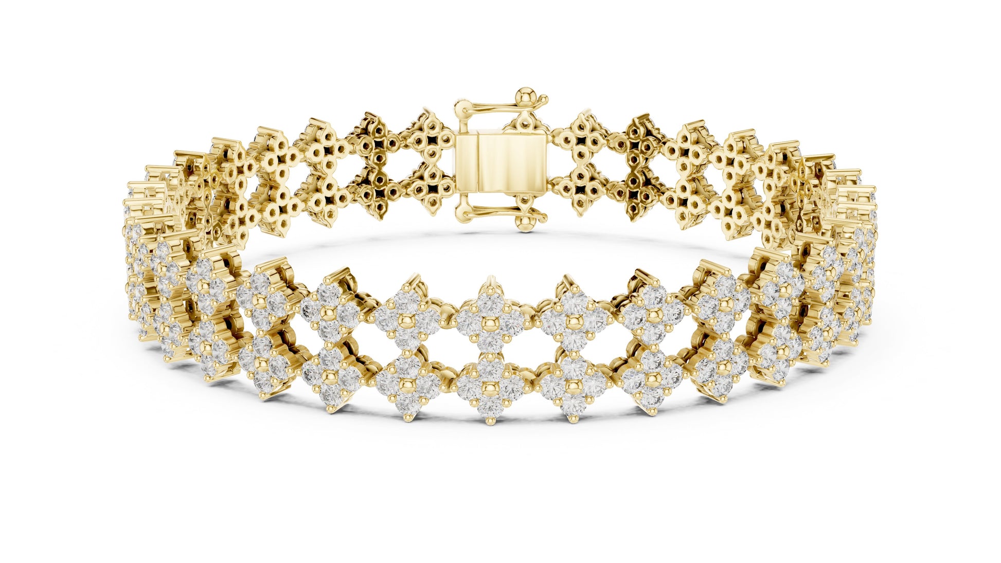Round Bracelet Lab Grown Diamond Bracelet