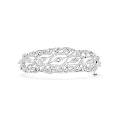 Round Bangle Lab Grown Diamond Bracelet