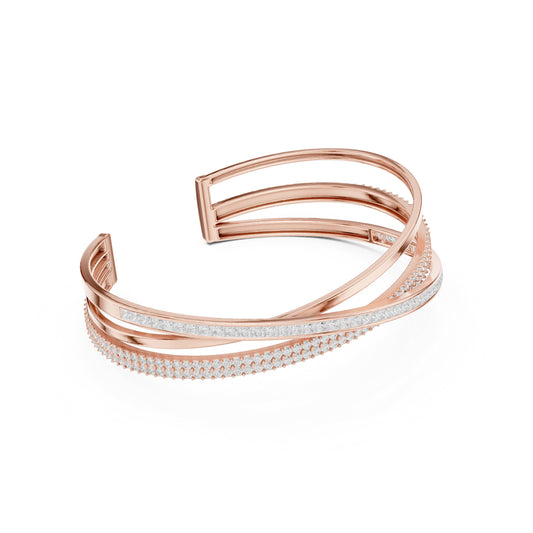 Round Bangle Lab Grown Diamond Bracelet