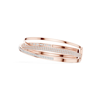Round Bangle Lab Grown Diamond Bracelet