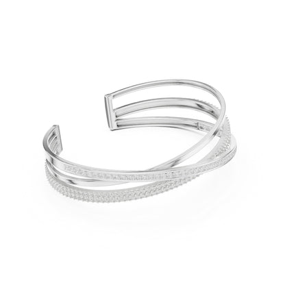 Round Bangle Lab Grown Diamond Bracelet