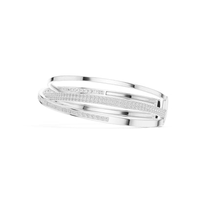 Round Bangle Lab Grown Diamond Bracelet