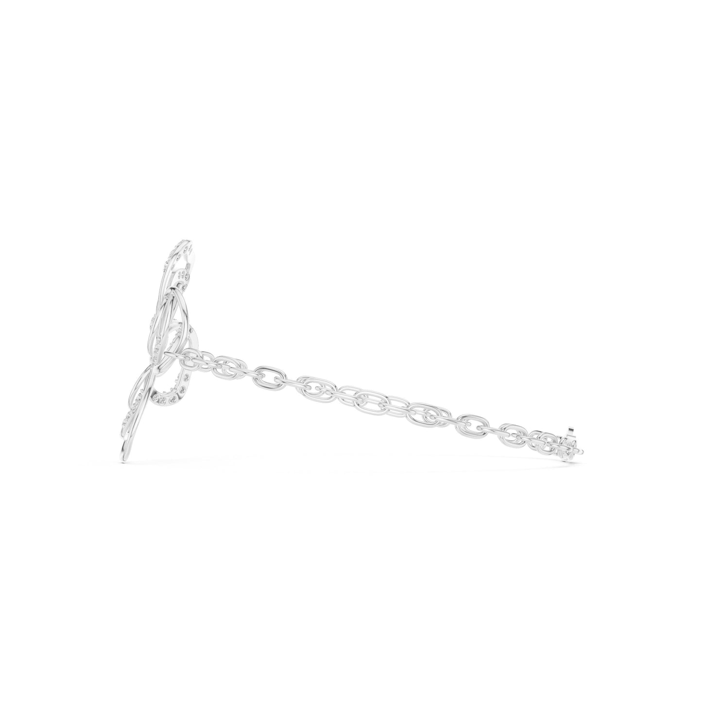 Round Chain Lab Grown Diamond Bracelet