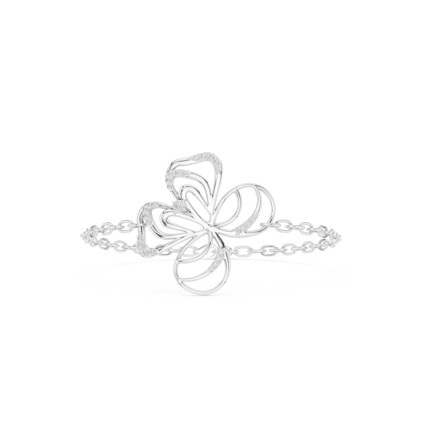 Round Chain Lab Grown Diamond Bracelet