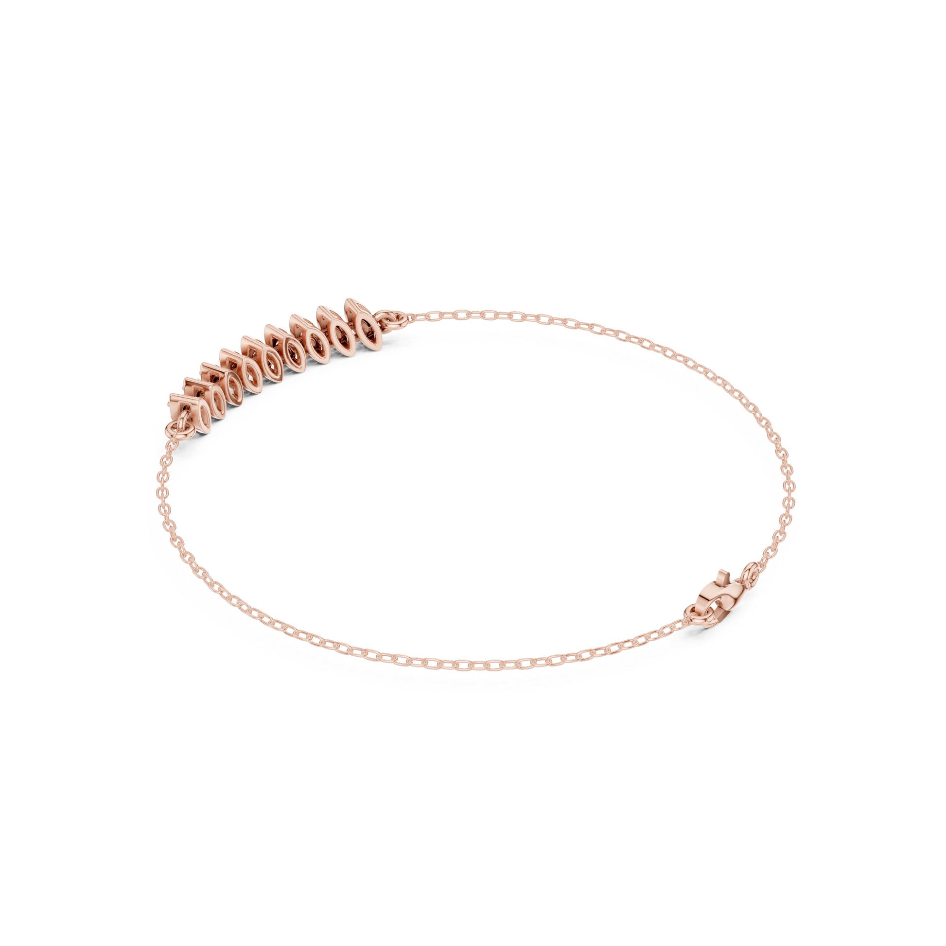 Marquise Bracelet Lab Grown Diamond Bracelet