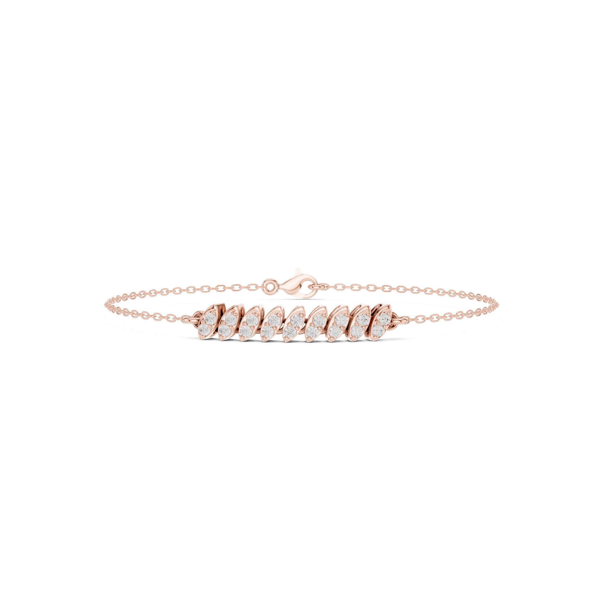 Marquise Bracelet Lab Grown Diamond Bracelet