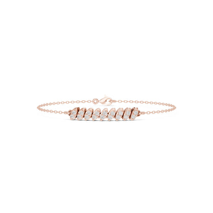 Marquise Bracelet Lab Grown Diamond Bracelet