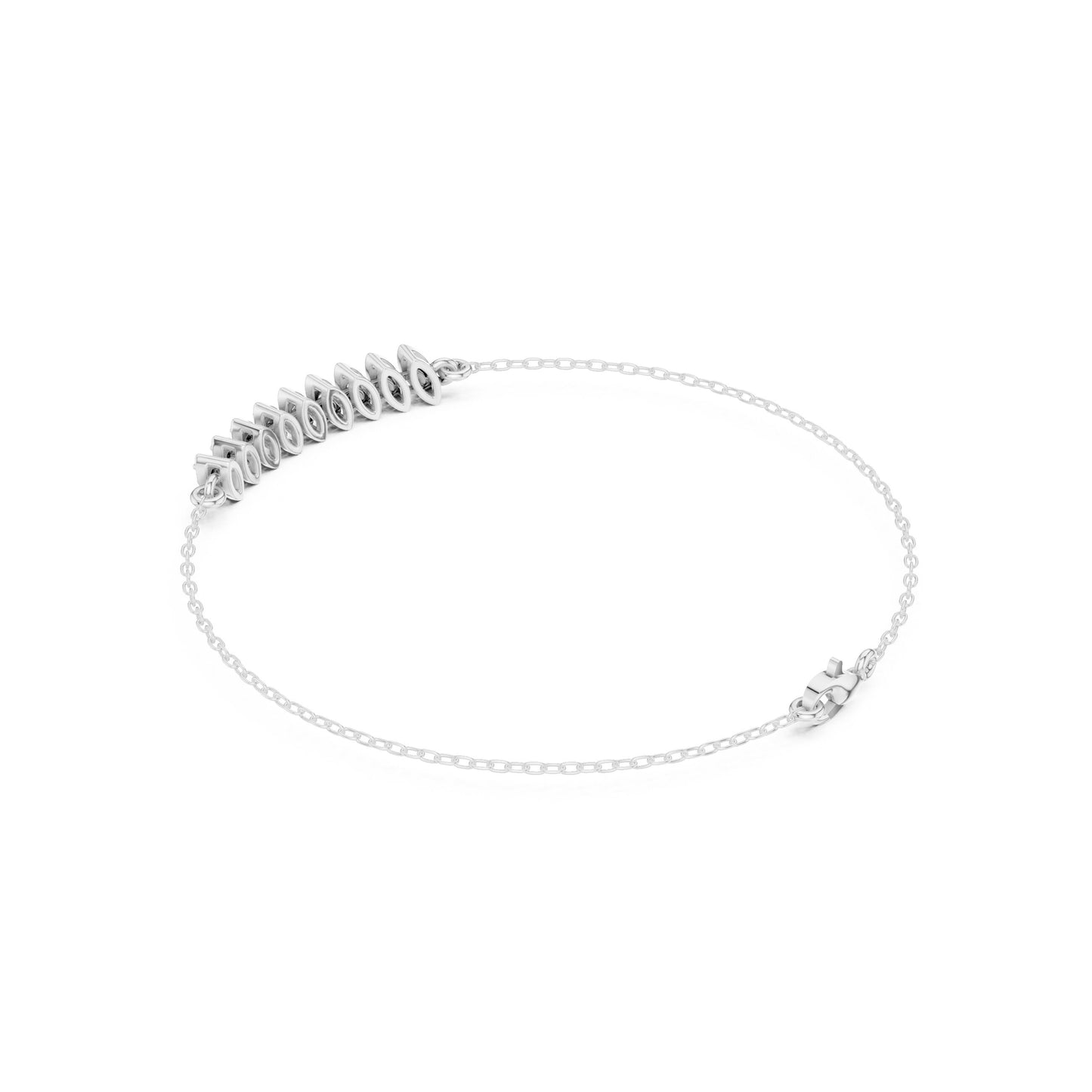 Marquise Bracelet Lab Grown Diamond Bracelet