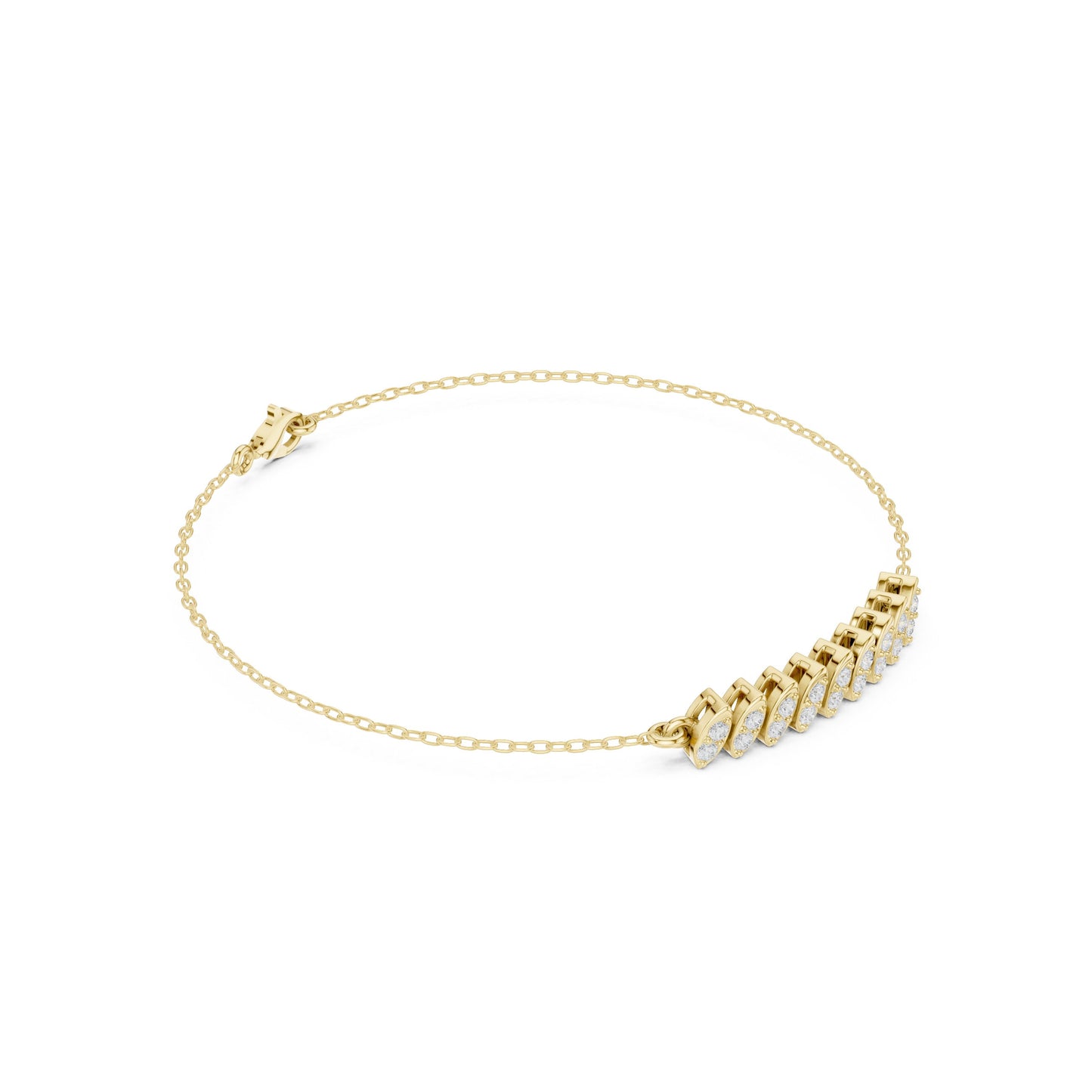 Marquise Bracelet Lab Grown Diamond Bracelet