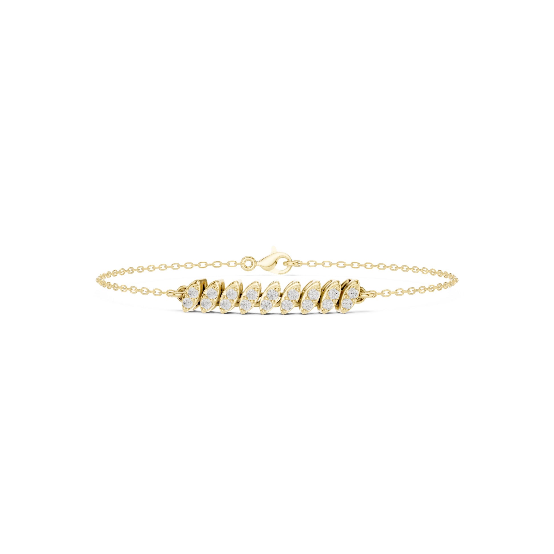 Marquise Bracelet Lab Grown Diamond Bracelet