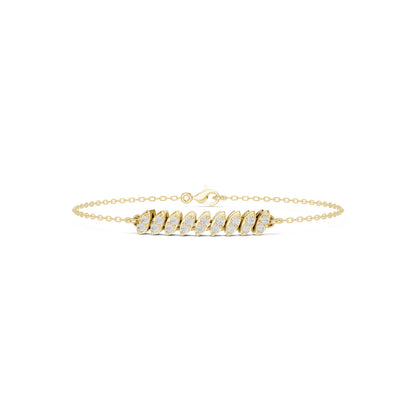 Marquise Bracelet Lab Grown Diamond Bracelet