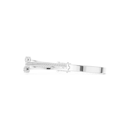 Round Bangle Lab Grown Diamond Bracelet
