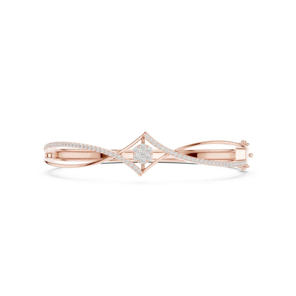 Round Bangle Lab Grown Diamond Bracelet