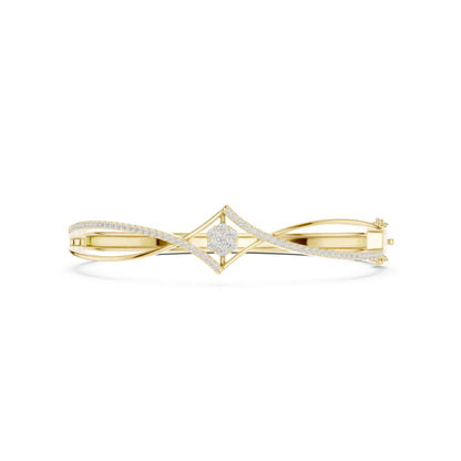 Round Bangle Lab Grown Diamond Bracelet