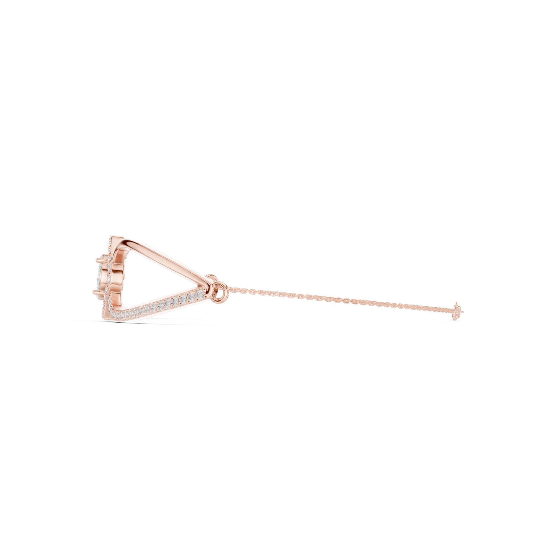 Round Bangle Lab Grown Diamond Bracelet