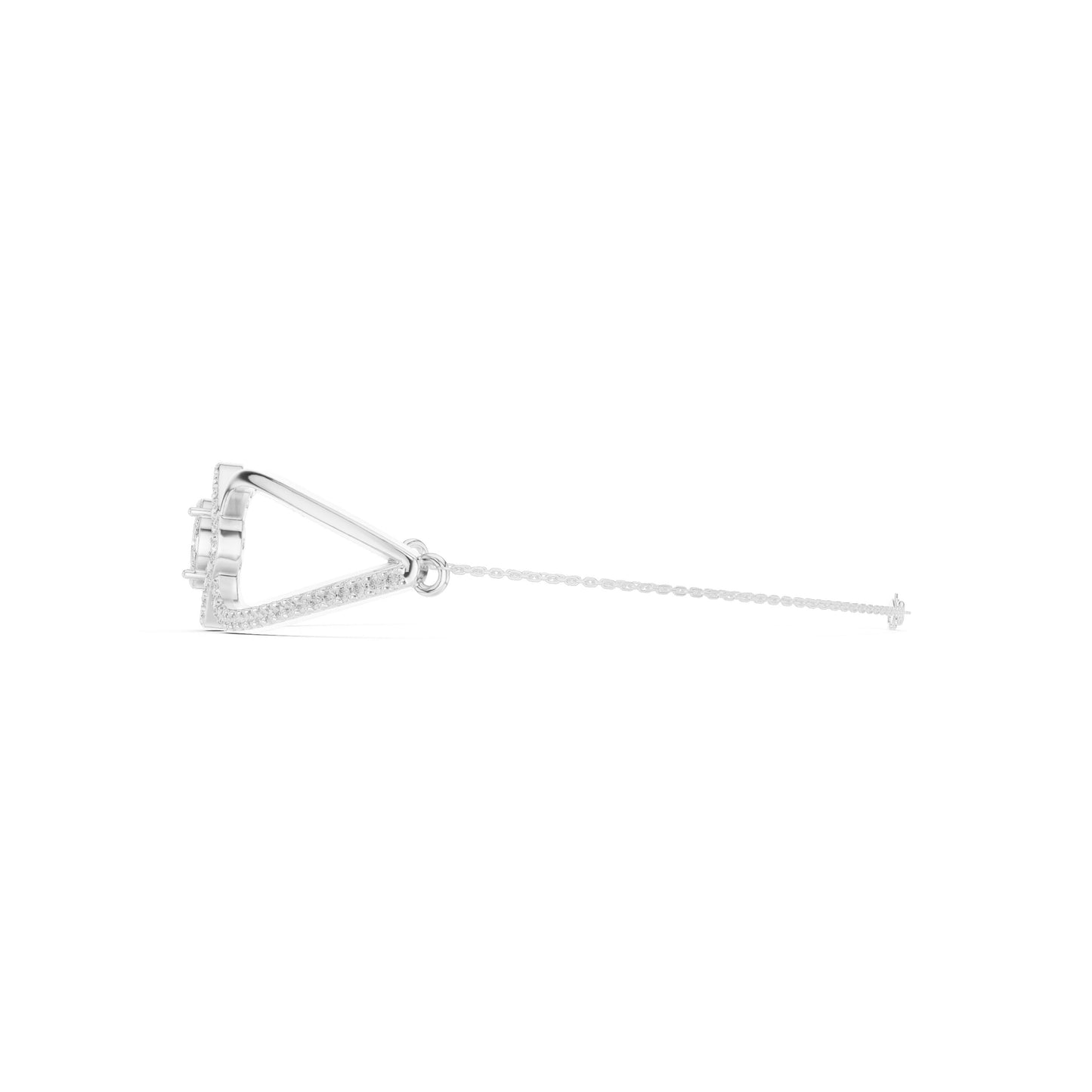 Round Bangle Lab Grown Diamond Bracelet