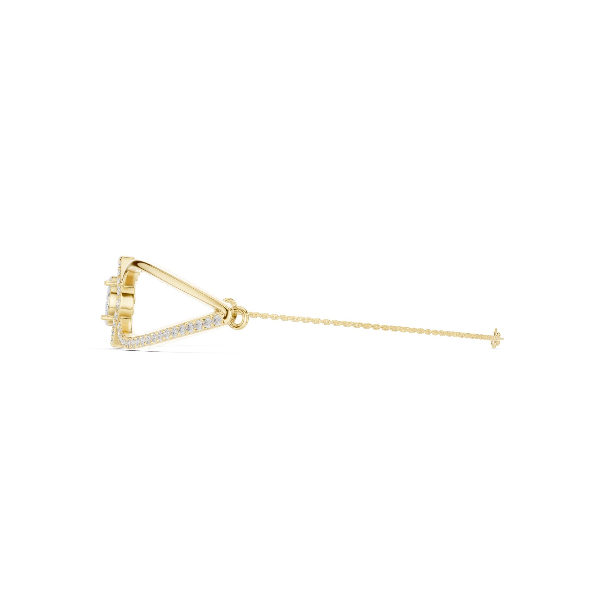Round Bangle Lab Grown Diamond Bracelet