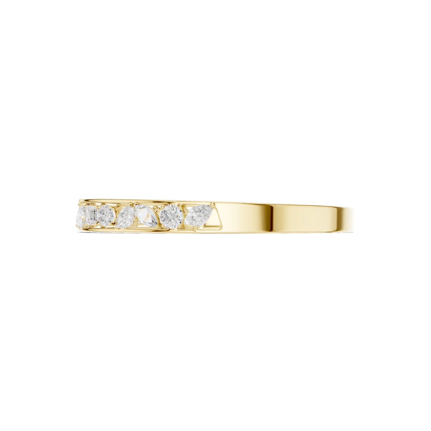 Oval Cuff Lab Grown Diamond Bracelet