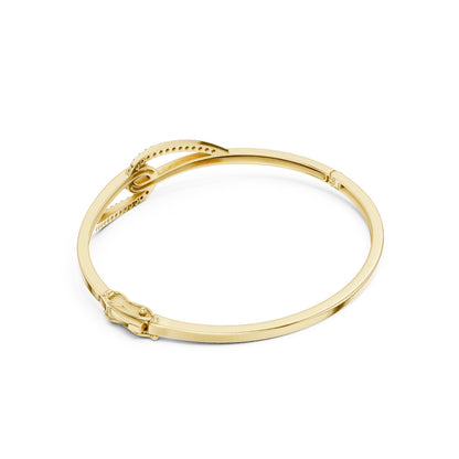 Round Bangle Lab Grown Diamond Bracelet