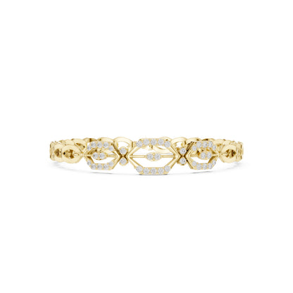 Marquise Tennis Lab Grown Diamond Bracelet