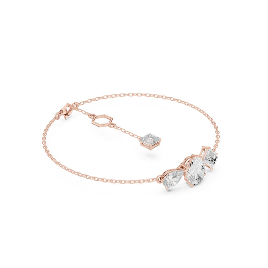 Pear Chain Lab Grown Diamond Bracelet