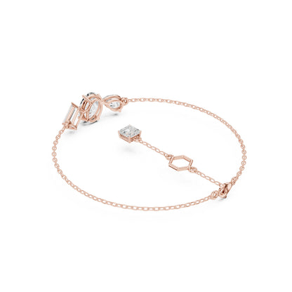 Pear Chain Lab Grown Diamond Bracelet