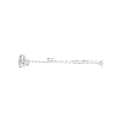 Pear Chain Lab Grown Diamond Bracelet