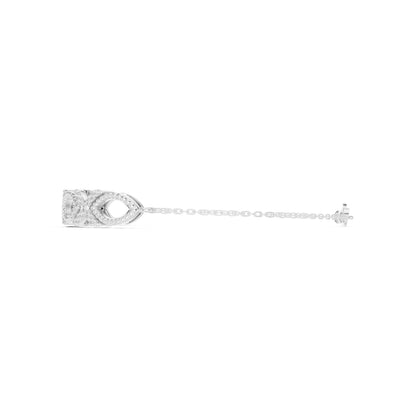 Marquise Link Lab Grown Diamond Bracelet