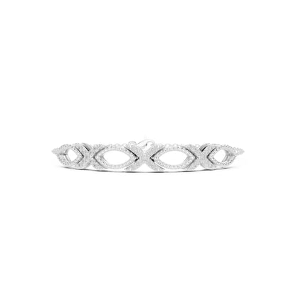 Marquise Link Lab Grown Diamond Bracelet