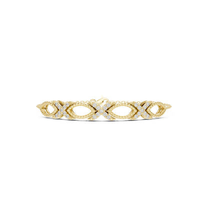 Marquise Link Lab Grown Diamond Bracelet