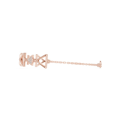 Round Chain Lab Grown Diamond Bracelet